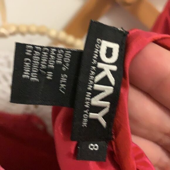 Dkny silk size 8 dress - Picture 5 of 5